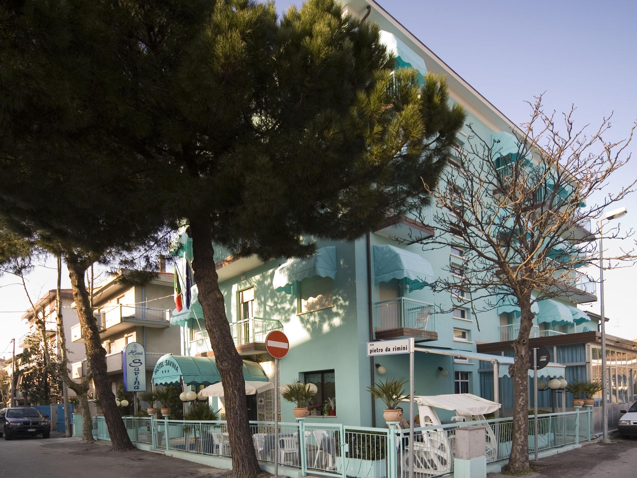 Hotel Savina Rimini Exterior foto