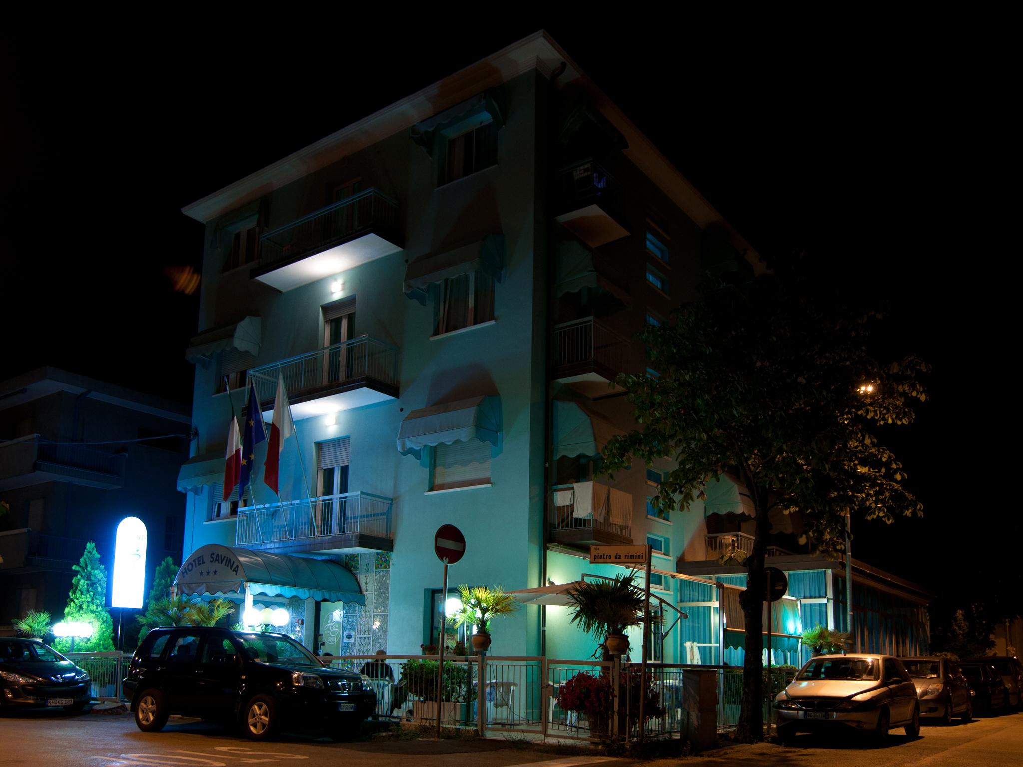 Hotel Savina Rimini Exterior foto